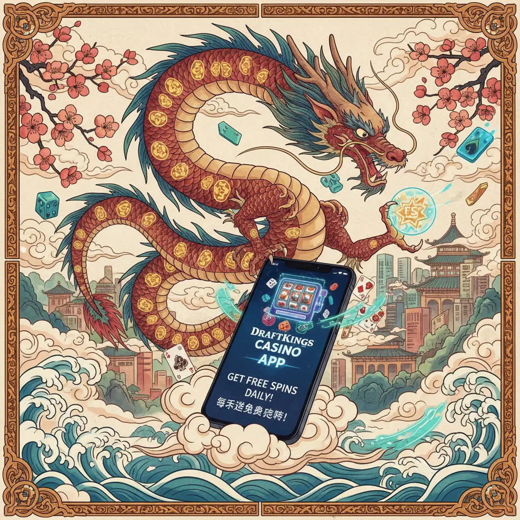 What casino app gives you free spins? - DraftKings